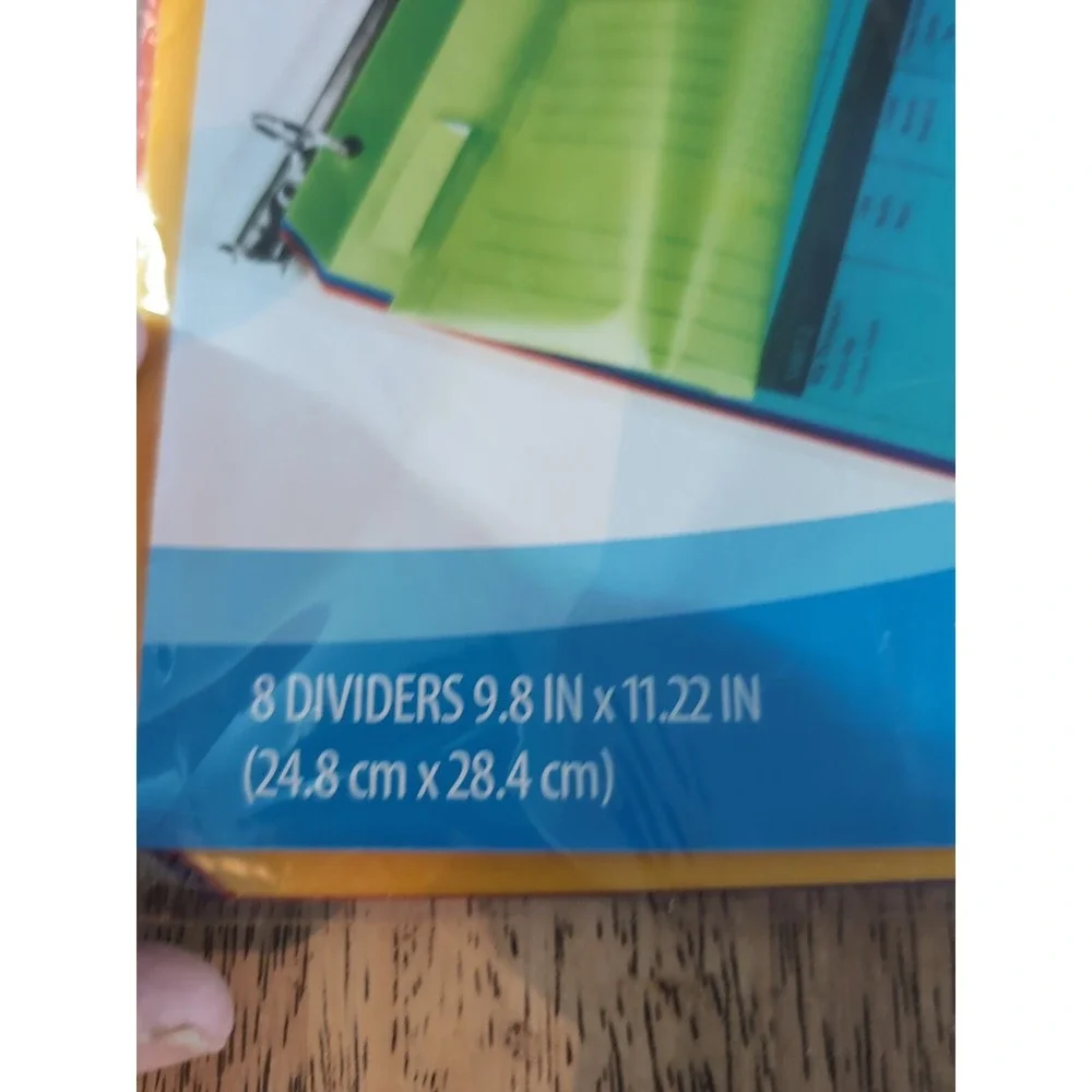 Business Source 32372 Pocket Divider 8‎ X Tab Print-on - 8.50